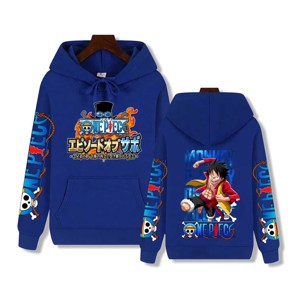 One Piece Agile Luffy Hoodie