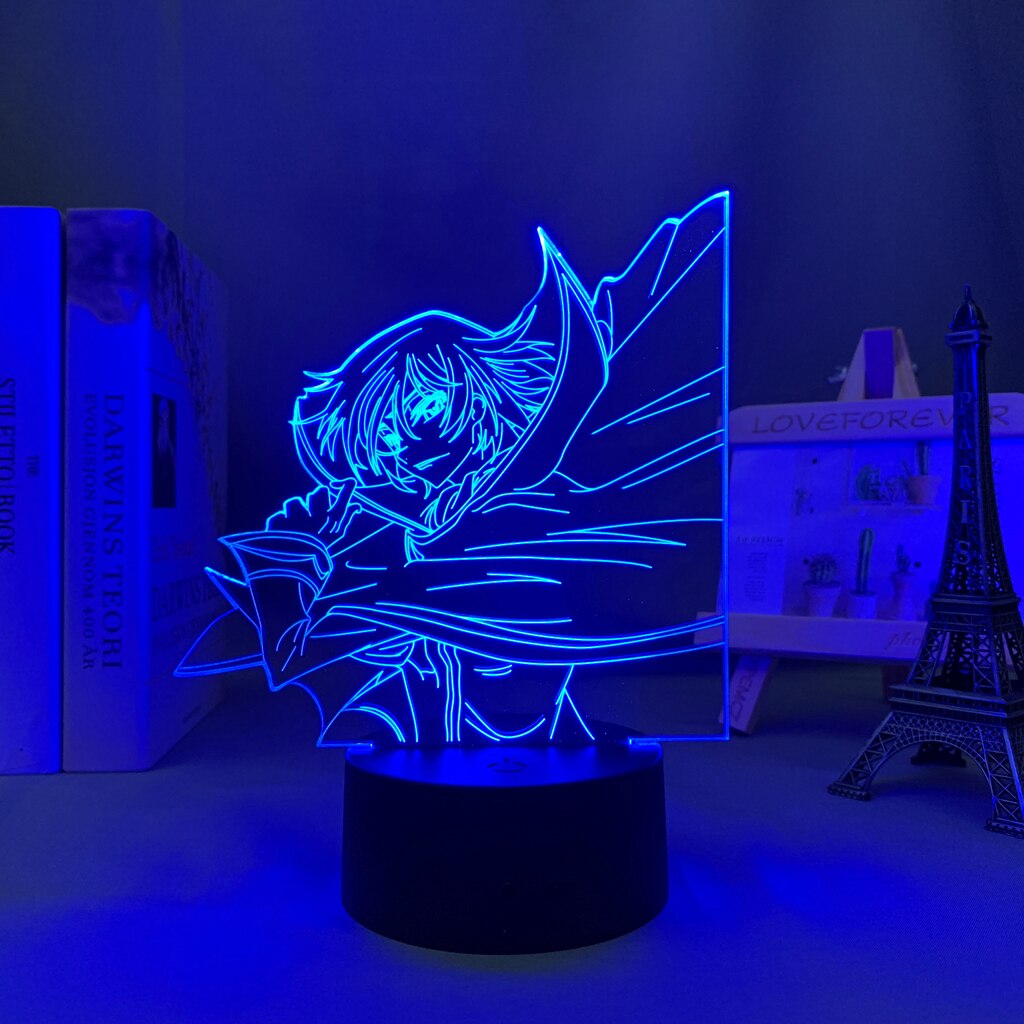 Code Geass Lelouch Lamperouge 3D Lamp