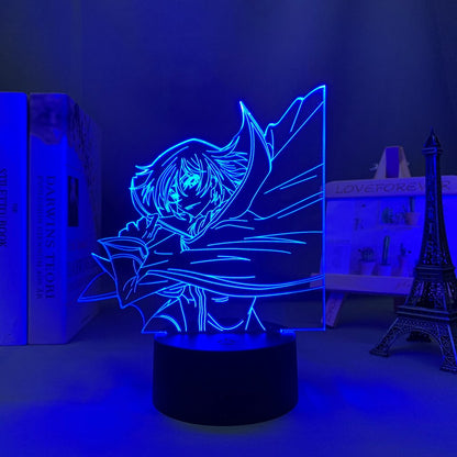 Code Geass Lelouch Lamperouge 3D Lamp