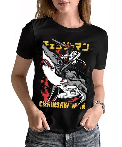 Chainsaw Man Denji y Beam Cotton T-shirt