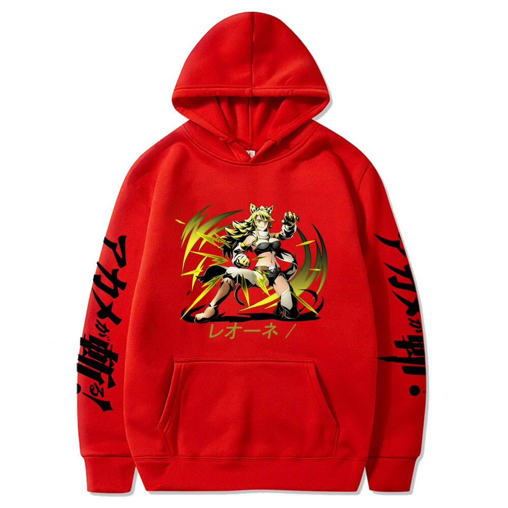 Akame Ga Kill Print Casual Hoodies