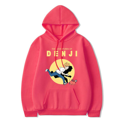 Chainsaw Man The Adventures of Denji Graphic Hooded