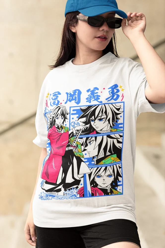 Giyu Tomioka Demon Slayer Kimetsu No Yaiba T-Shirt