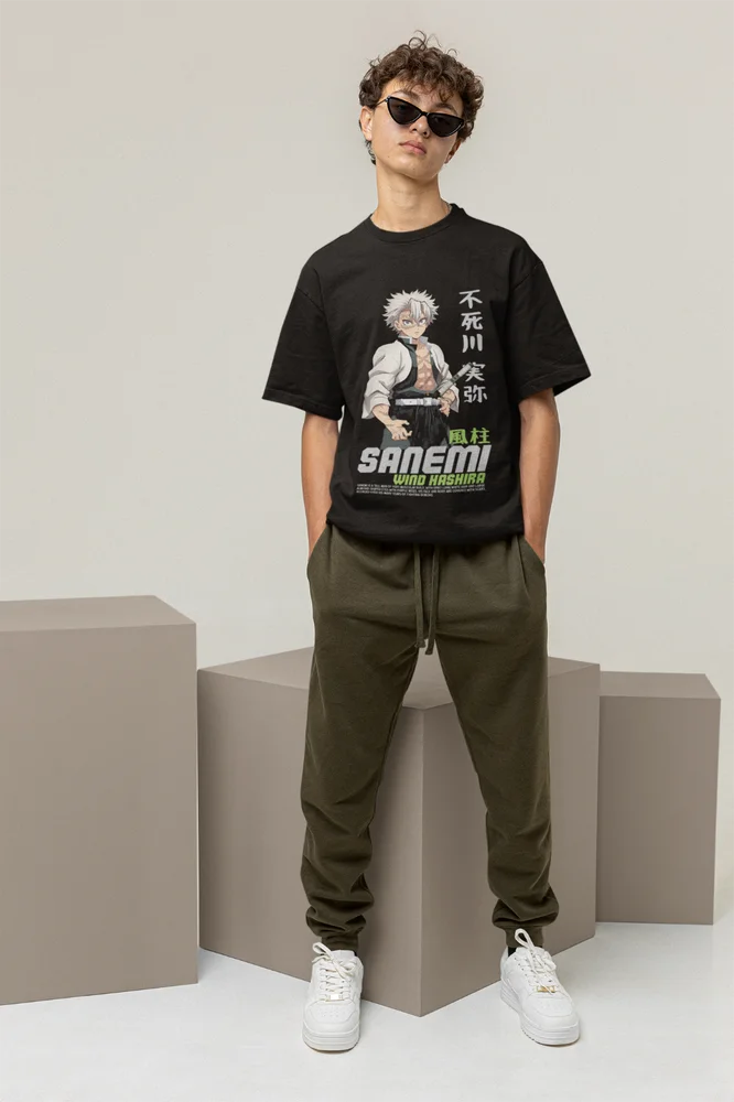 Sanemi Kokushibo Demon Slayer T-Shirt