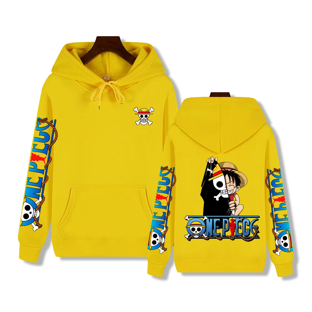 One Piece flag Luffy Creative Hoodie