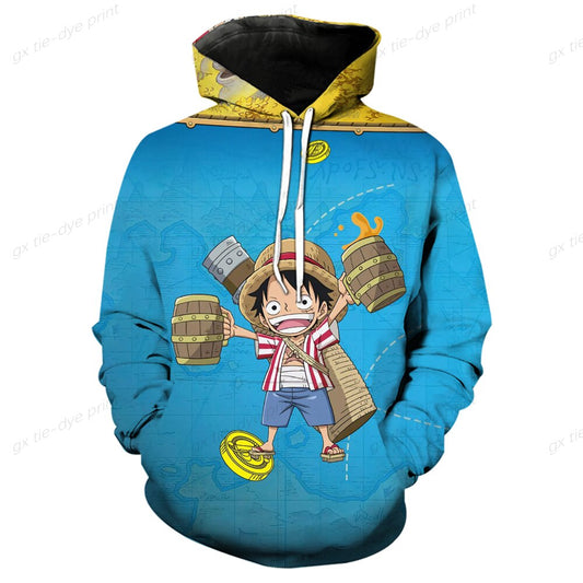 One Piece 3d Hoodie