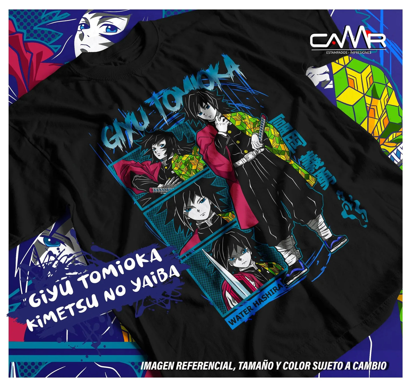 Giyu Tomioka Demon Slayer Kimetsu No Yaiba T-Shirt