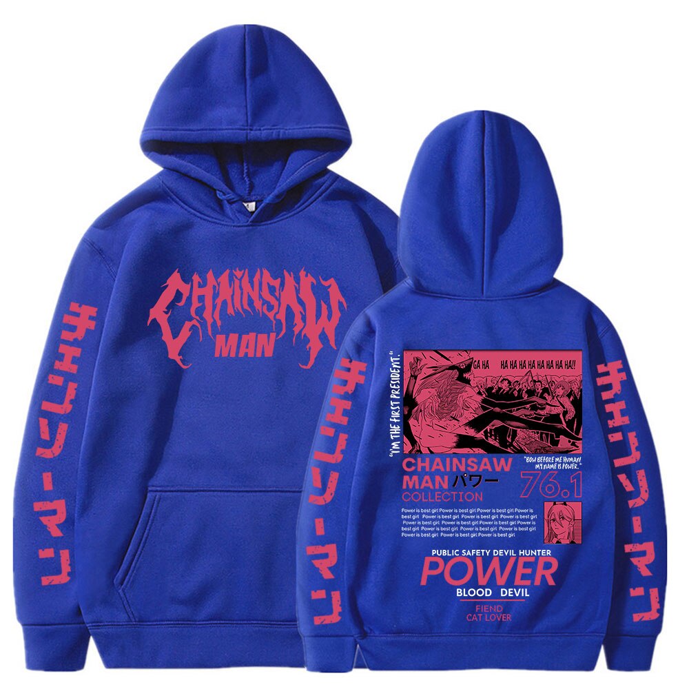 Chainsaw Man Power Graphic Hoodie