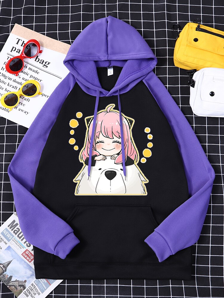 Spy X Family Cute Anya And Bond Forger Hoodie