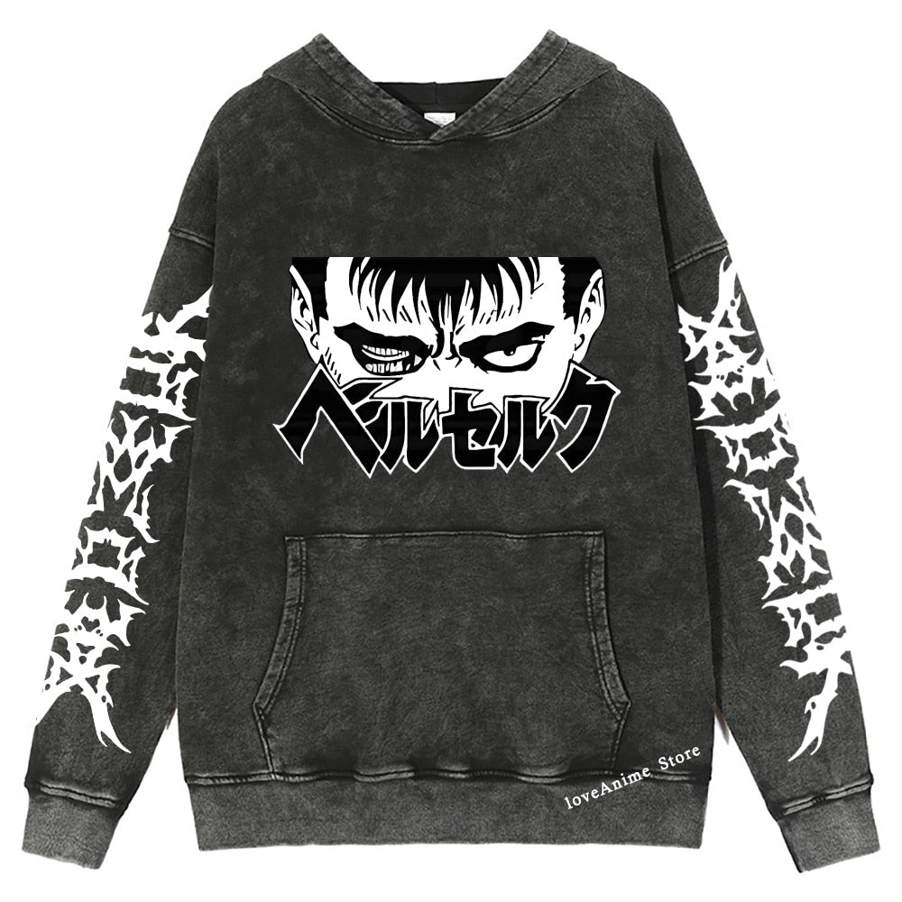 Berserk Retro Style Hoodie