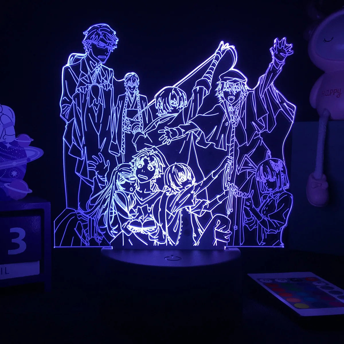 Bungo Stray Dogs 3D Lamp