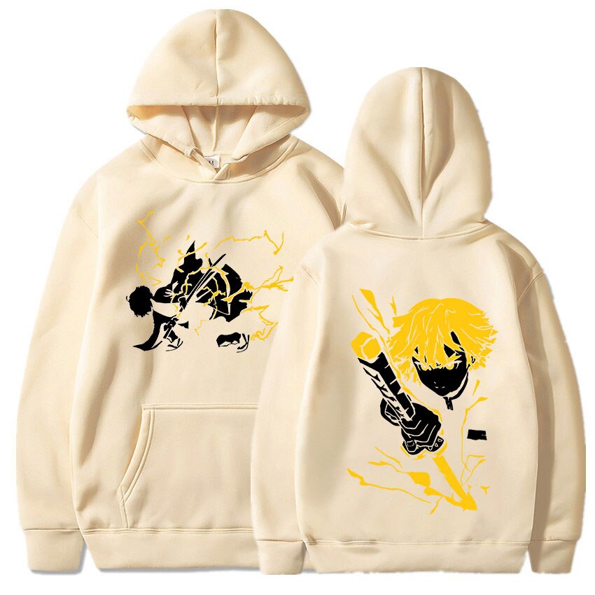 Demon Slayer Hoodie Agatsuma Zenitsu Hoodie