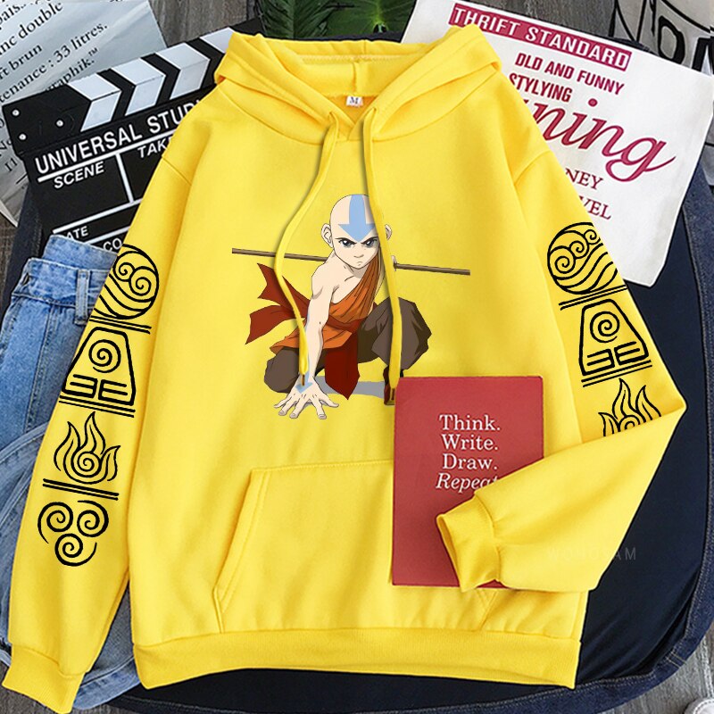 Avatar The Last Airbender Manga Aang  Hoodie