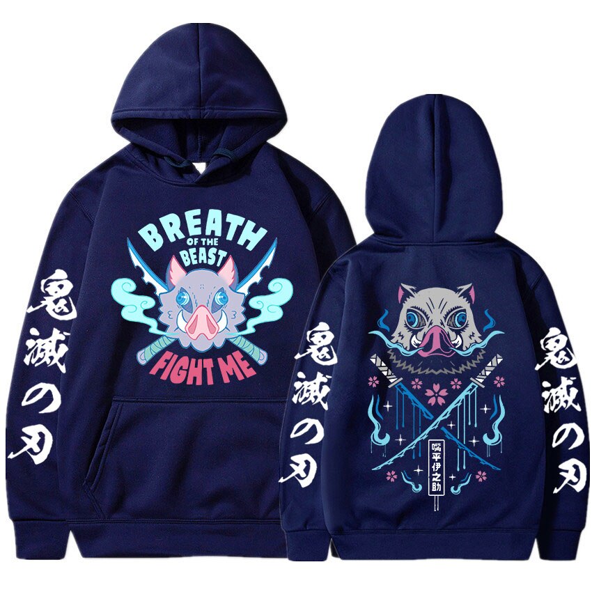 Demon Slayer Fight Inosuke Hoodie