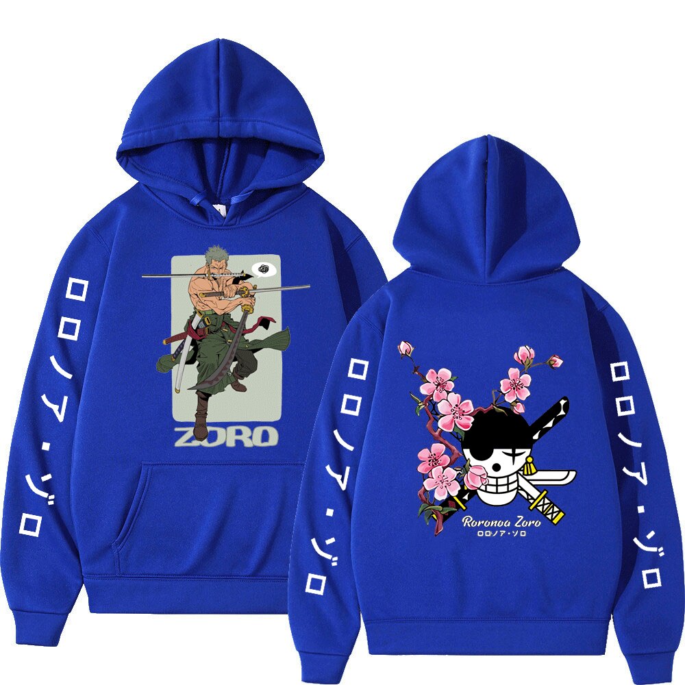 One Piece Roronoa Zoro Graphic Hoodie