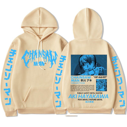 Chainsaw Man Hayakawa Aki Hoodies