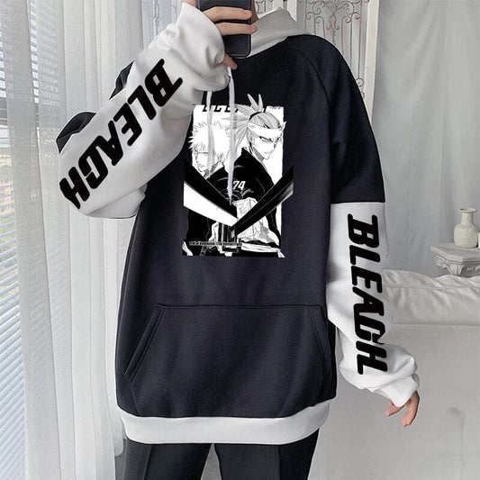 Bleach Gothic Streetwear Long Sleeve Hoodie