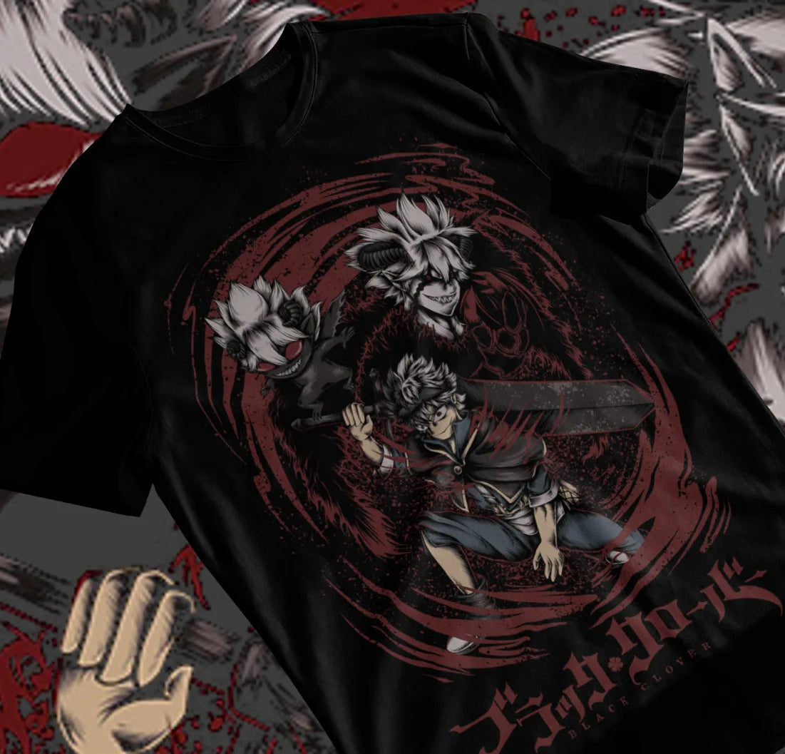 Black Clover Asta Yuno T-Shirt