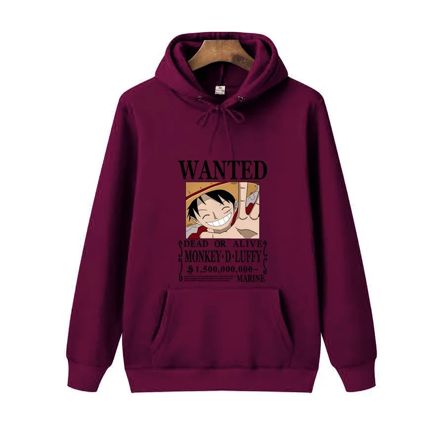 One Piece Winter Manga Hoodie