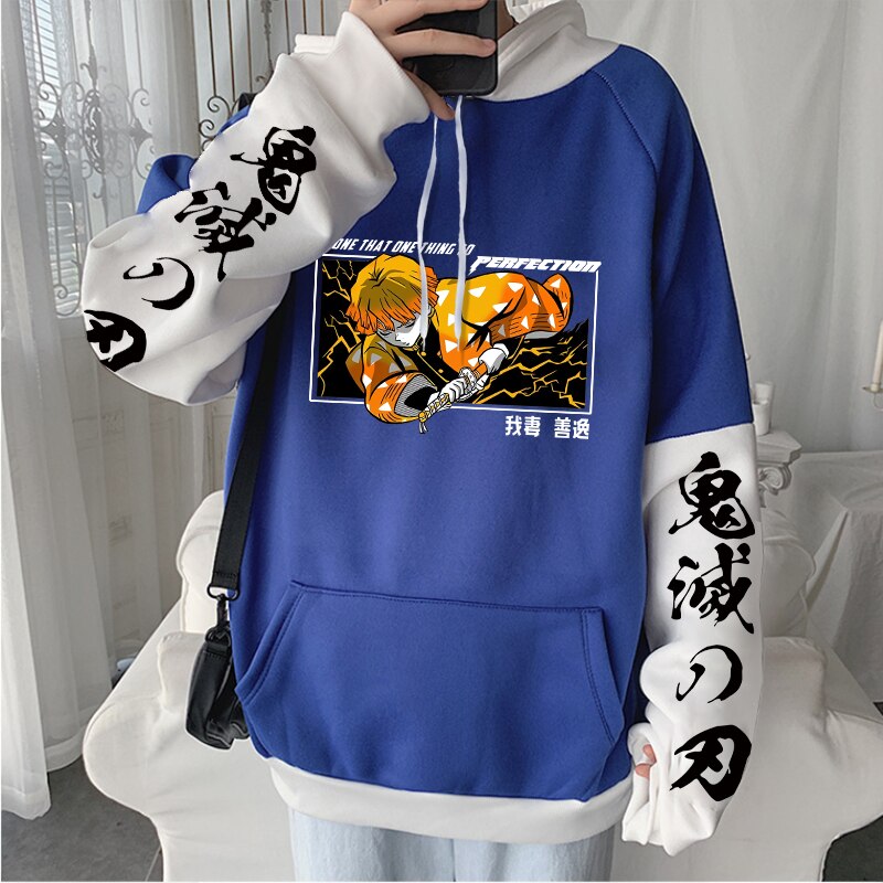 Agatsuma Zenitsu Demon Slayer Hoodies