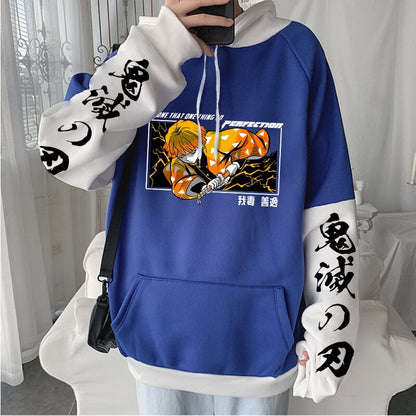 Agatsuma Zenitsu Demon Slayer Hoodies