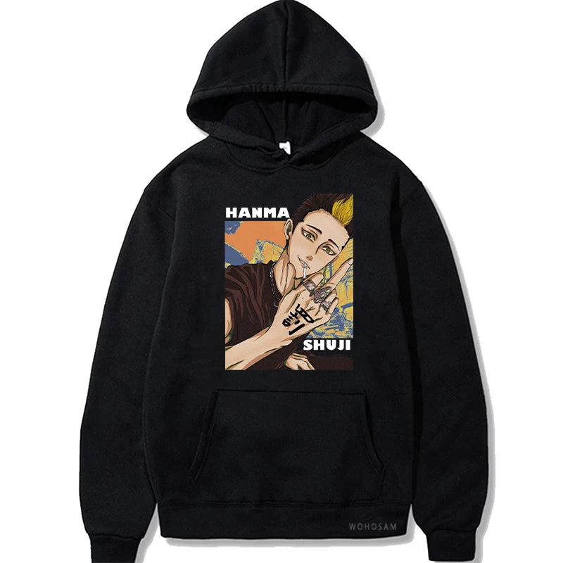 Tokyo Revengers Haikyuu Manga Hanma Shuuji Hoodie