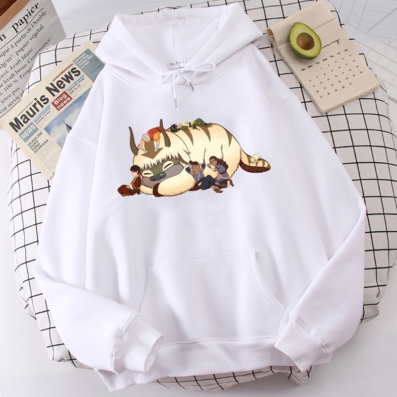 Avatar The Last Airbender Aang Appa Hoodies