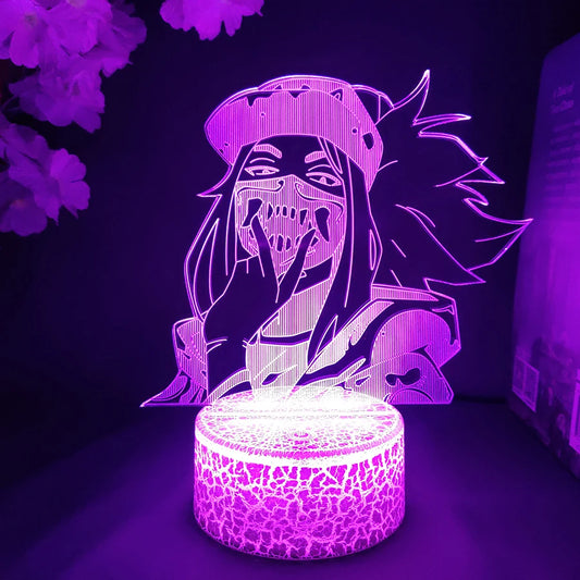 LOL Akali 3D Lamp