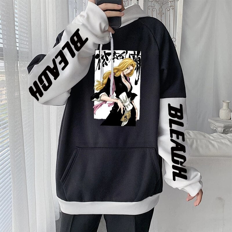 Bleach Gothic Streetwear Long Sleeve Hoodie