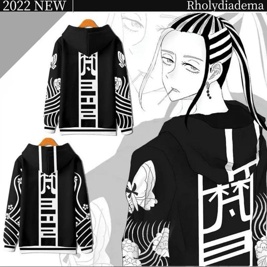 Tokyo Revengers Brahman Kawaragi Senju 3D Printing Hoodie