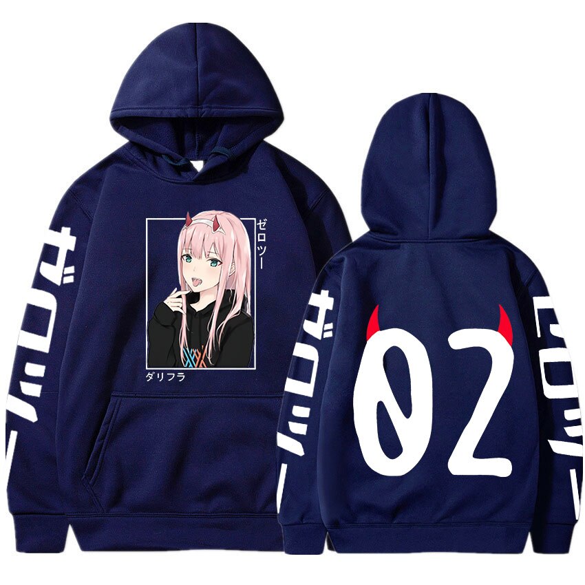 Darling In The Franxx Zero Two Hoodies