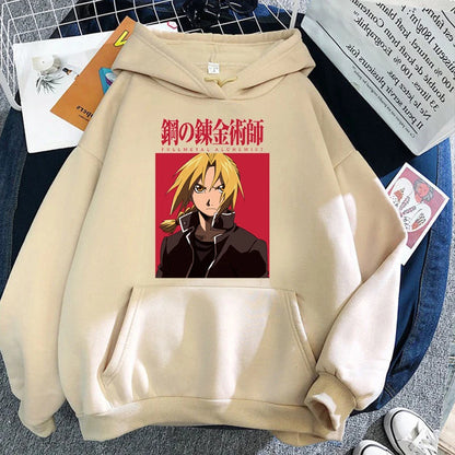 Fullmetal Alchemist Edward Elric Hoodies