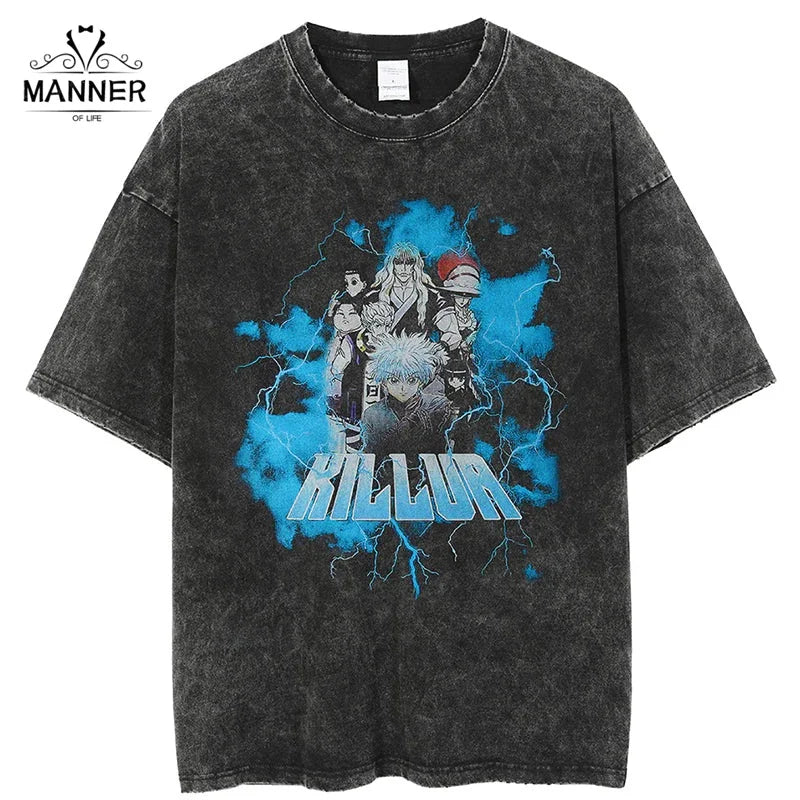 HUNTER x HUNTER Acid Wash T Shirt