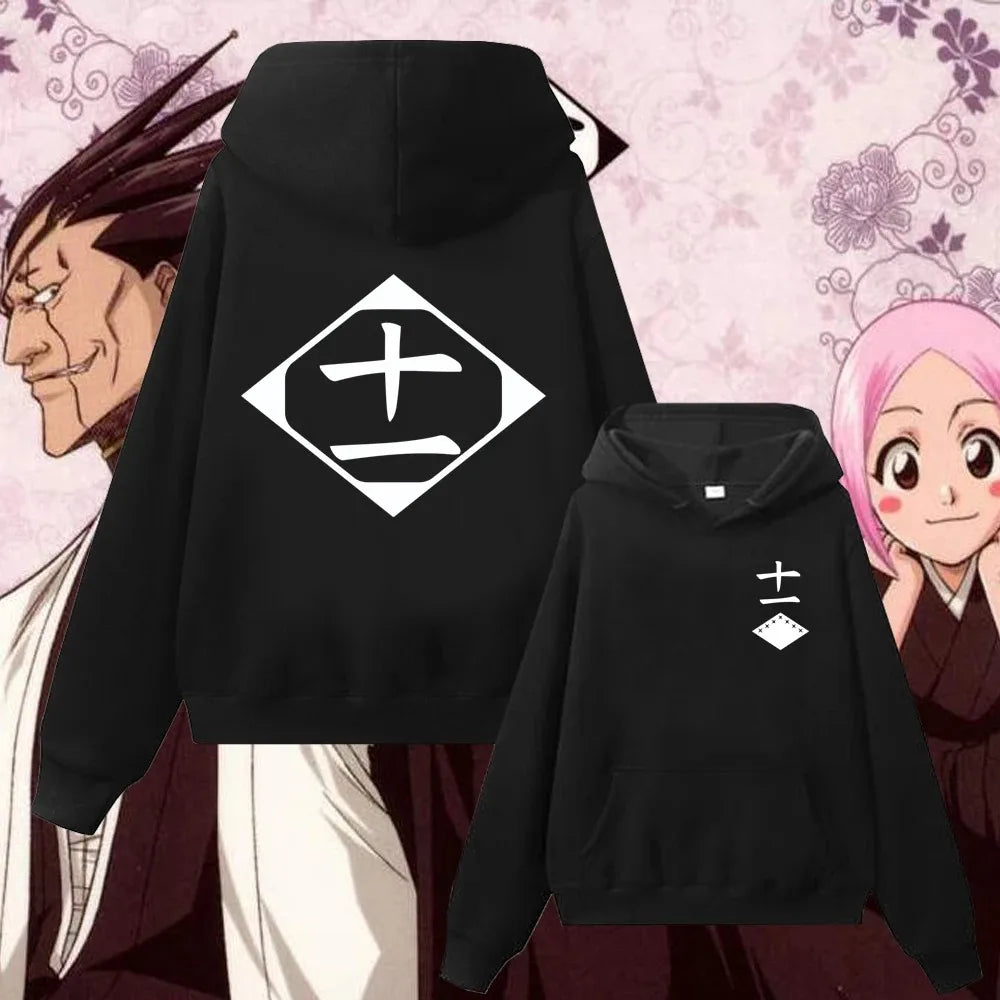 Bleach Zaraki Kenpachi Kusajishi Yachiru Hoodie