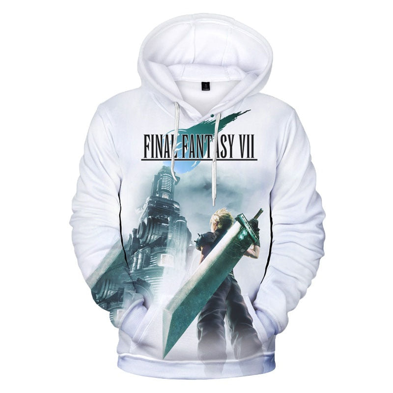 Final Fantasy 3D Print Hoodie