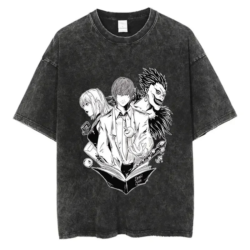 Death Note Retro Wash T-shirt