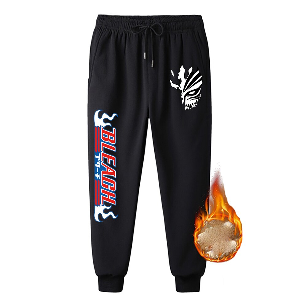 Bleach Print Thicken Sweatpants