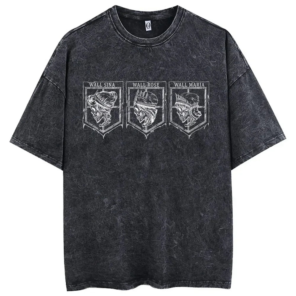 Attack on Titan Washed T-Shirt