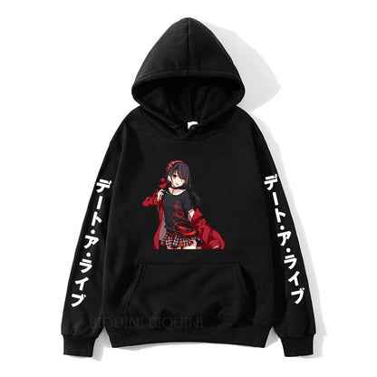 Tokisaki Kurumi Date A Live Hoodies