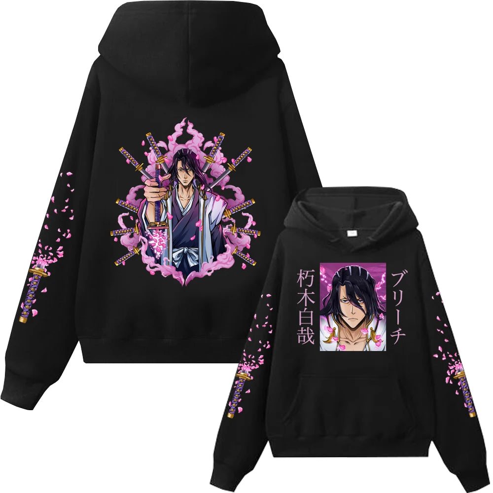 Bleach Kurosaki and Rukia Hoodies