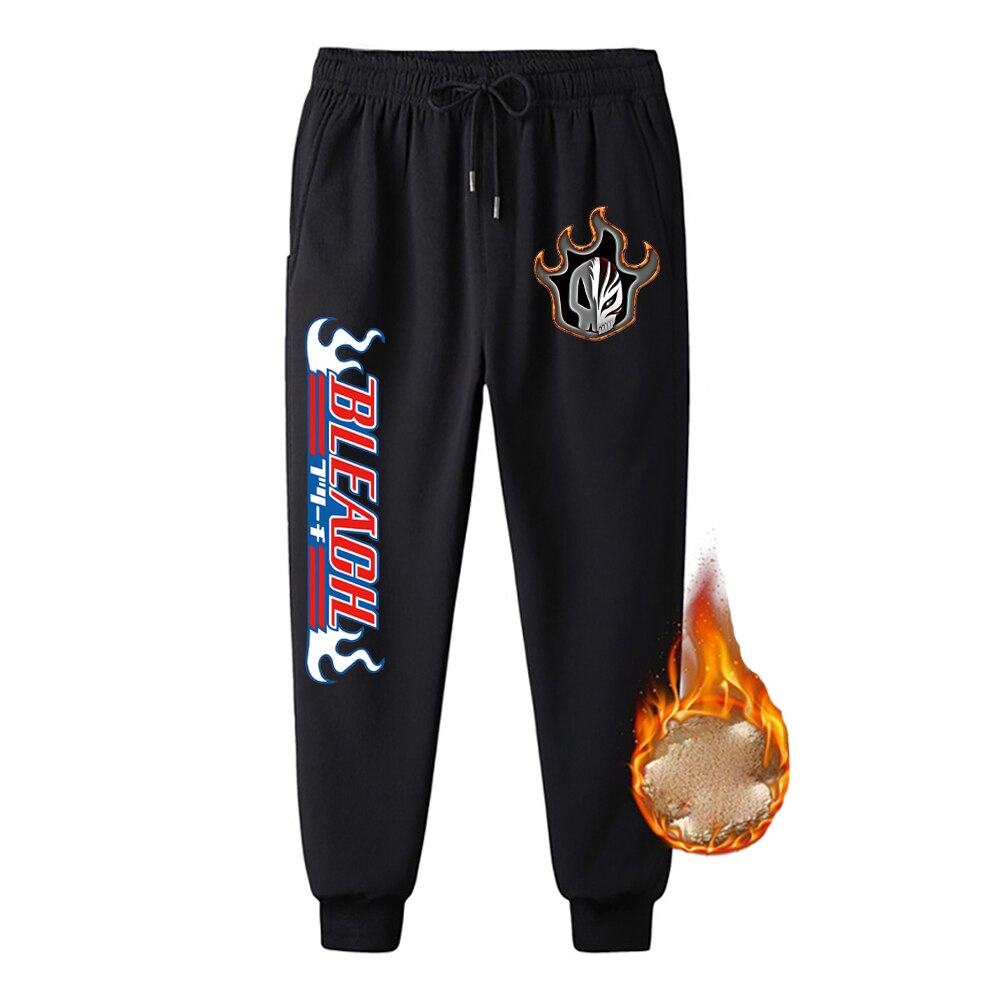 Bleach Print Thicken Sweatpants