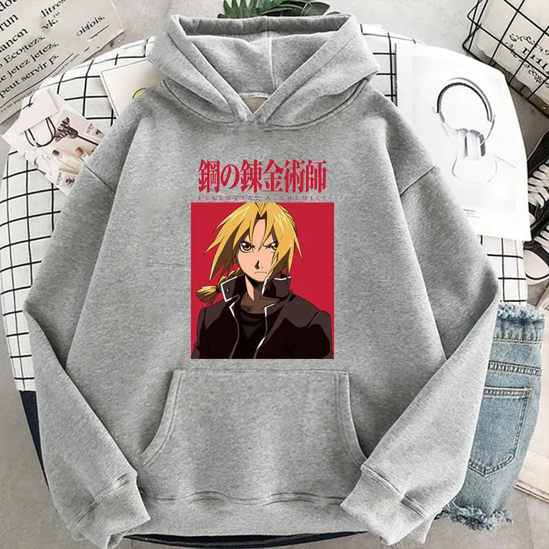 Fullmetal Alchemist Edward Elric Hoodies