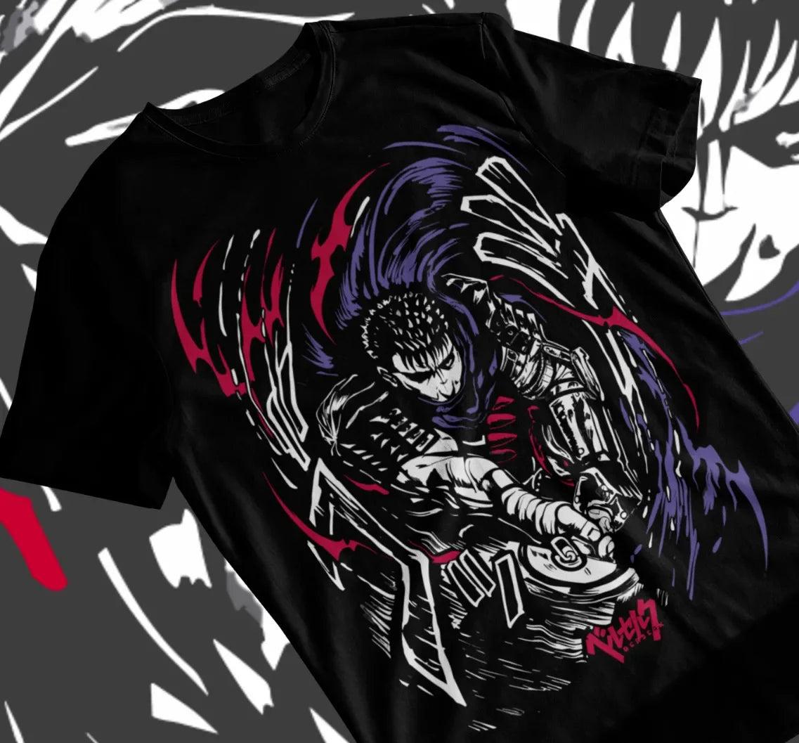 Berserk Manga Strip Guts T-Shirt