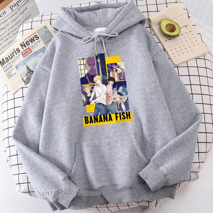 Banana Fish Printed Hoody