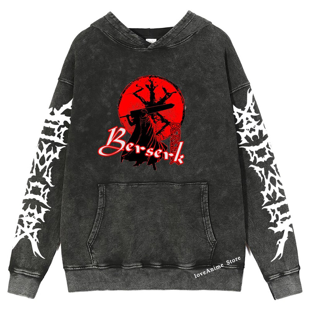 Berserk Retro Style Hoodie