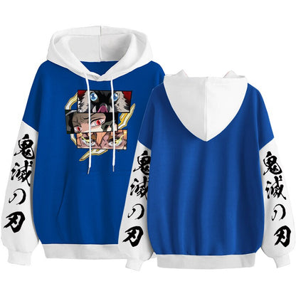 Demon Slayer Kibutsuji Muzan Printed Hoodies