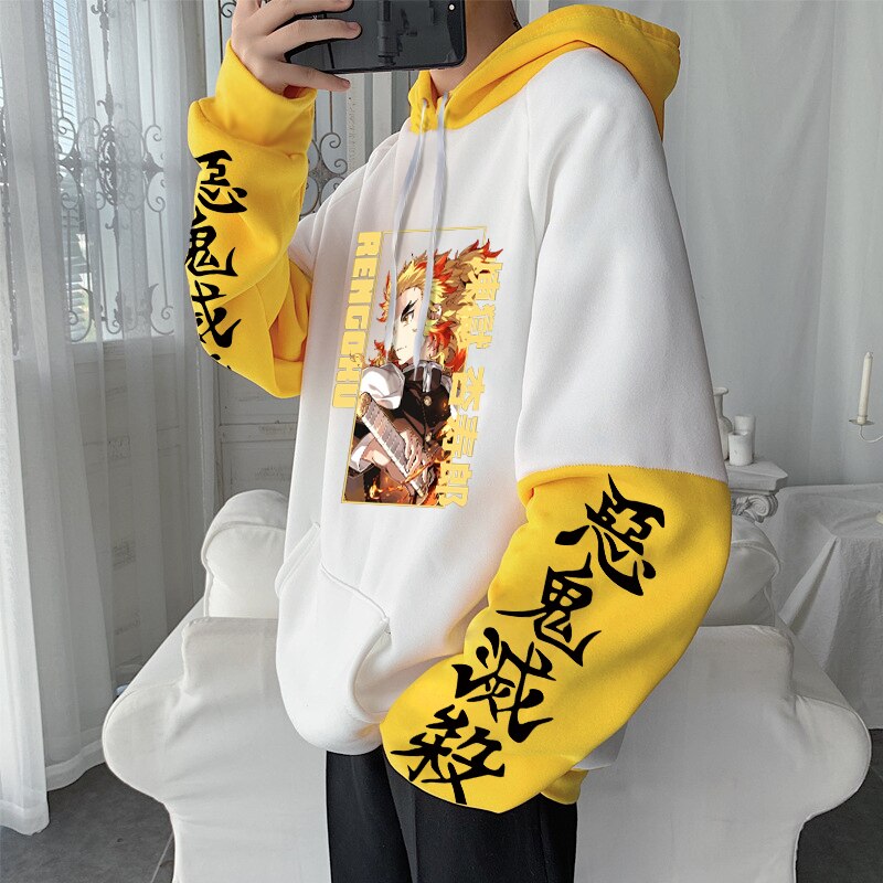 Demon Slayer Cool Kyoujurou Rengoku Hoodies