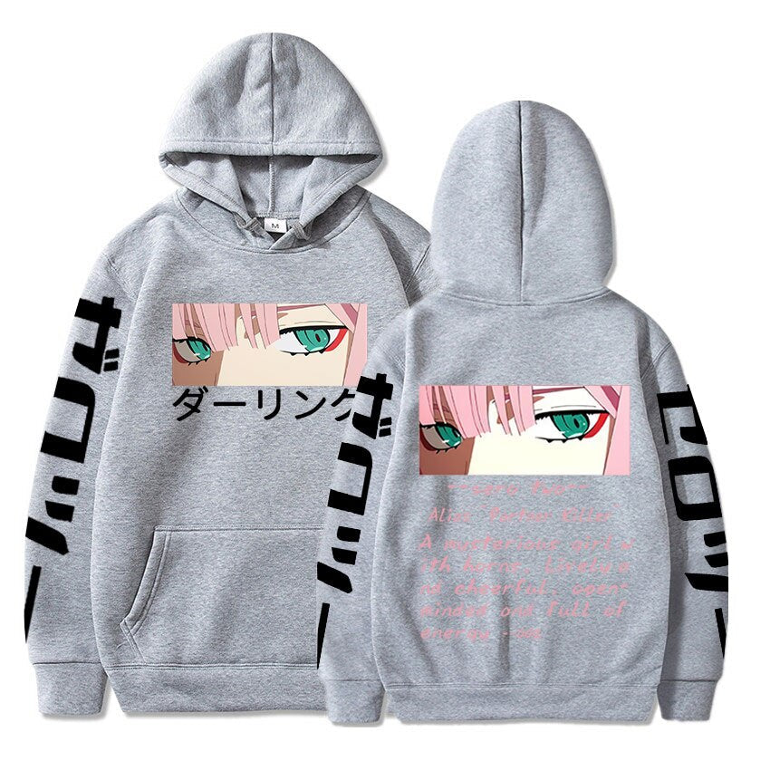 Darling In The Franxx Zero Two Eyes Hoodie