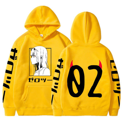 Darling In The Franxx Zero Two Hip Hop Hoodie