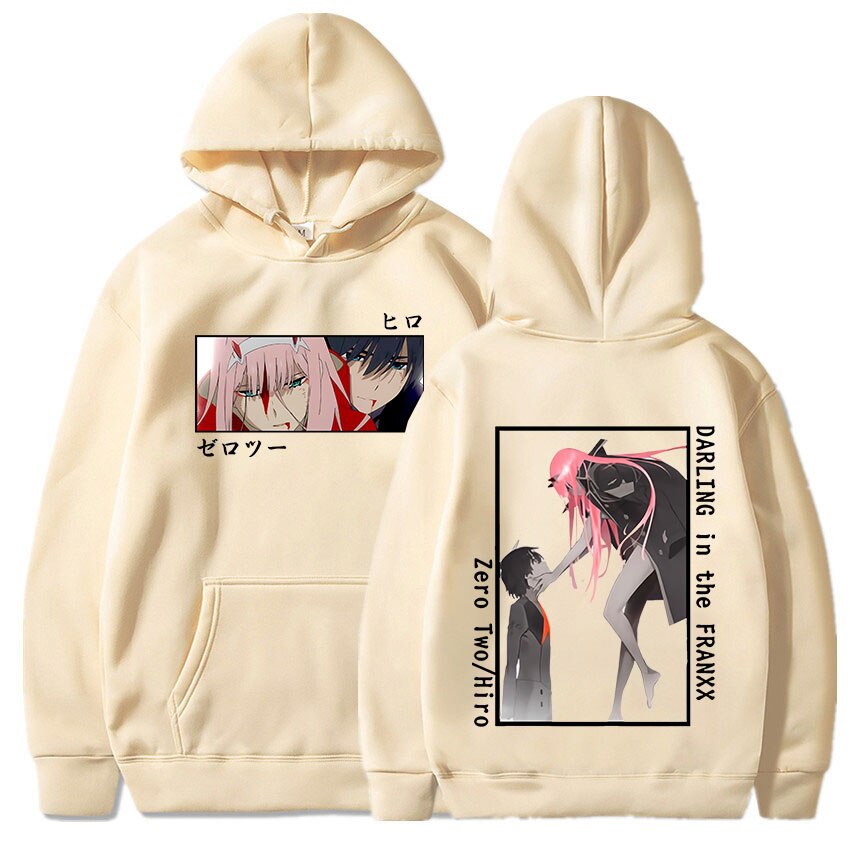 Darling In The Franxx Zero Two Hiro Hoodies